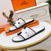Luxury Hermes Shoes for Men's slippers shoes Hotel Bath slippers Large size 38-45 #9874704