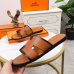 Luxury Hermes Shoes for Men's slippers shoes Hotel Bath slippers Large size 38-45 #9874705