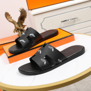 Luxury Hermes Shoes for Men's slippers shoes Hotel Bath slippers Large size 38-45 #9874710