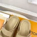 Louis Vuitton Shoes Classic couple slippers Apricot #A48720