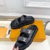 Louis Vuitton Shoes Classic couple slippers Black #A48718