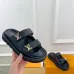 Louis Vuitton Shoes Classic couple slippers Black #A48721