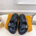 Louis Vuitton Shoes Classic couple slippers Black #A48721