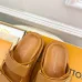 Louis Vuitton Shoes Classic couple slippers Khaki #A48719