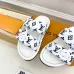 Louis Vuitton Shoes for Louis Vuitton Unisex Shoes Pool Pillow White #A48715