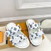 Louis Vuitton Shoes for Louis Vuitton Unisex Shoes Pool Pillow White #A48715