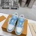 Louis Vuitton Trainer AAA Quality White/Black/Blue/Skyblue/Red #A39320