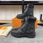 Louis Vuitton x Timberland boots for Louis Vuitton Unisex Shoes 3.5CM #A44153