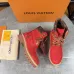 Louis Vuitton x Timberland boots for Louis Vuitton Unisex Shoes 3.5CM #A44154