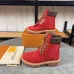 Louis Vuitton x Timberland boots for Louis Vuitton Unisex Shoes 3.5CM #A44154