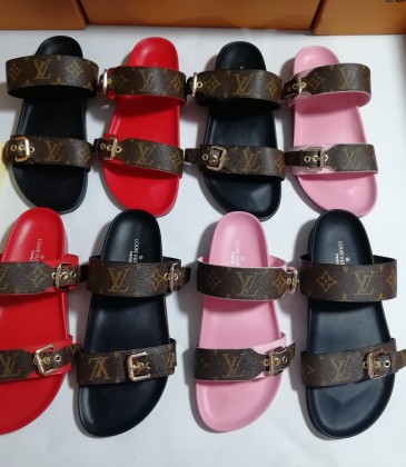  Leather sandals LV Leather Slippers for Men and Women #9874756