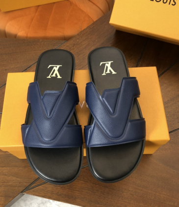 Louis Vuitton Shoes for Men's Louis Vuitton Slippers #A23050