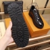 Louis Vuitton New Black Sneakers Leather Designed Shoe #99874547