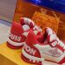 Louis Vuitton Unisex Sneakers Red/White #A27251