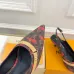 Louis Vuitton Shoes for Women's Louis Vuitton Pumps Chérie Slingback Pumps Black/White #A54180
