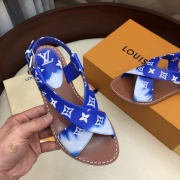 Louis Vuitton 20SS latest sandal goat skin inside Cross-strap sandals for women #99874234