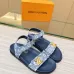 Louis Vuitton Shoes for Women's Louis Vuitton Sandals Sunset Comfort Flat #A48699