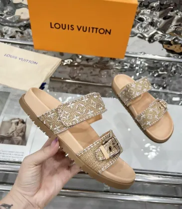 Louis Vuitton Women Shoes Bom Dia Flat Comfort Mule Sizes 35-42 #A53009