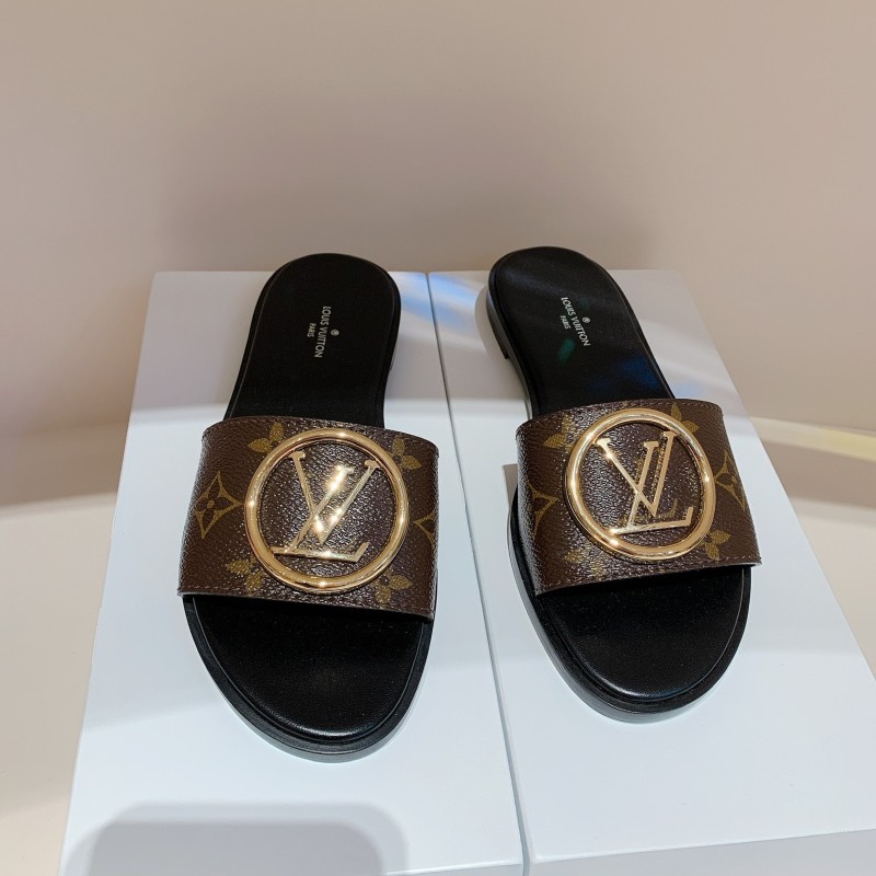 Buy Cheap 2019 Women's Louis Vuitton Slippers AAAA Original quality ...
