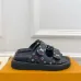 Louis Vuitton Shoes for Women's Louis Vuitton Mule White Multicolor #A54020