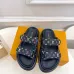 Louis Vuitton Shoes for Women's Louis Vuitton Mule White Multicolor #A54020