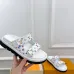 Louis Vuitton Shoes for Women's Louis Vuitton Mule White Multicolor #A54020