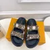 Louis Vuitton Shoes for Women's Louis Vuitton Mule White Multicolor #A54020
