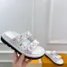 Louis Vuitton Shoes for Women's Louis Vuitton Mule White Multicolor #A54020