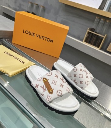 Louis Vuitton Shoes for Women's Louis Vuitton Slippers #A34520