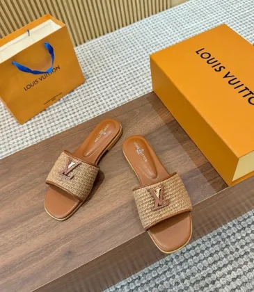 Louis Vuitton Shoes for Women's Louis Vuitton Slippers #A52519