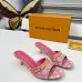 Louis Vuitton Shoes for Women's Louis Vuitton Slippers Heel height:5.5cm #A54019