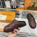 Louis Vuitton Shoes for Women's Louis Vuitton Slippers LV Easy Monogram Grey/Brown #A54179