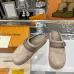 Louis Vuitton Shoes for Women's Louis Vuitton Slippers LV Easy Monogram Grey/Brown #A54179