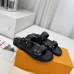 Louis Vuitton Shoes for Women's Louis Vuitton Slippers Sunset Flat Comfort Mule #A48700
