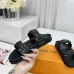 Louis Vuitton Shoes for Women's Louis Vuitton Slippers Sunset Flat Comfort Mule #A48700