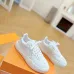 Louis Vuitton Shoes for Women's Louis Vuitton Sneakers White/Black/Blue/Pink #A47915
