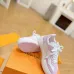 Louis Vuitton Shoes for Women's Louis Vuitton Sneakers White/Black/Blue/Pink #A47915