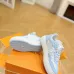 Louis Vuitton Shoes for Women's Louis Vuitton Sneakers White/Black/Blue/Pink #A47915