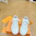 Louis Vuitton Shoes for Women's Louis Vuitton Sneakers White/Black/Blue/Pink #A47915