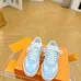 Louis Vuitton Shoes for Women's Louis Vuitton Sneakers White/Black/Blue/Pink #A47915