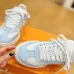 Louis Vuitton Shoes for Women's Louis Vuitton Sneakers White/Black/Blue/Pink #A47915