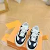 Louis Vuitton Shoes for Women's Louis Vuitton Sneakers White/Black/Blue/Pink #A47915