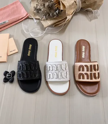 Miu Miu Shoes for MIUMIU Slipper shoes for women #A39293