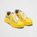 Prada America's Cup Soft rubber and bike fabric sneakers Yellow #A27484