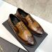 Prada Shoes for Men's Fashionable Formal Leather Shoes #A23697