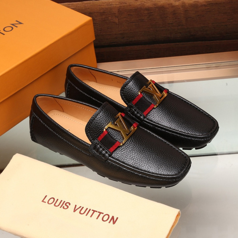 Buy Cheap LV leather Shoes for MEN black #999849 from AAABrand.ru