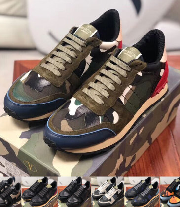 Valentino MEN's Camouflage Sneakers #9115114