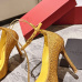 New Summer Design High heels 10cm Valentino Diamond Good quality shoes #999935403