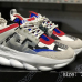 2021 designer Sneakers Chain Reaction Men Women Luxury Fashion Trainers shoes leather Casual Shoes Trainer Lightweight sole  #9125937