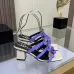 Versace shoes for Women's Versace Sandals Versace Gianni Ribbon Red/Blue/Brown/Black #A54182